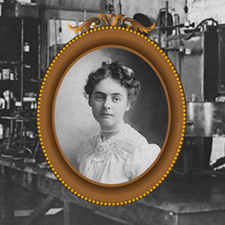 Milestone: First female scientist. Image courtesy: Johnson & Johnson Archives (photo)