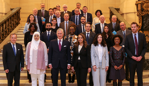 Kris Sterkens, Company Group Chairman, Johnson & Johnson EMEA, participated in a BUT2030 CEO event at the Royal Palace in Brussels. During this event King Philip held a round table discussion with CEOs of different companies, CSR Europe and sector federations to discuss the necessary efforts to invest in diversity within the labor market.