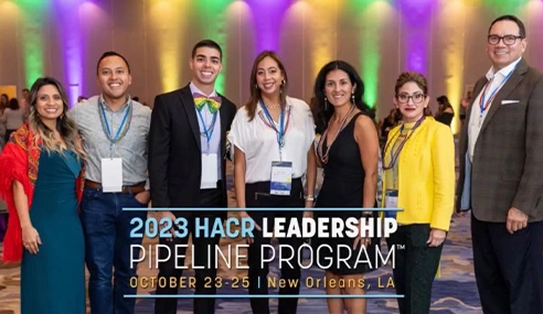 The HACR Leadership Pipeline Program™ (LPP) is a conference for rising Hispanic leaders who want to position themselves for future executive leadership. As part of J&J’s HOLA ERG partnership with HACR, HOLA nominated 7 individuals (pictured here) to participate in the program.