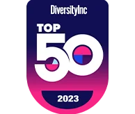 DiversityInc Top 50 2023 Hall of Fame (logo)