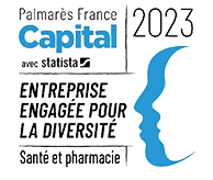 Palmarès France Capital avec statista 2023 - Enterprise engagée pour la diversité - Santé et pharmacie (logo)